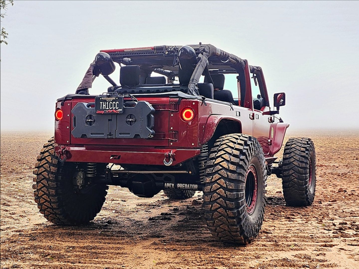 2010 Jeep Wrangler on Hyline Offroad parts
