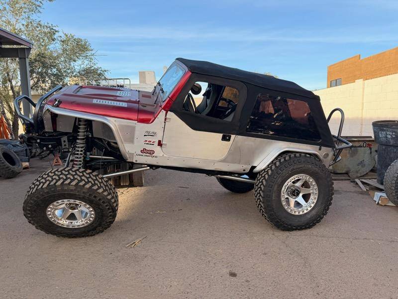 2005 Jeep Wrangler on Fox parts