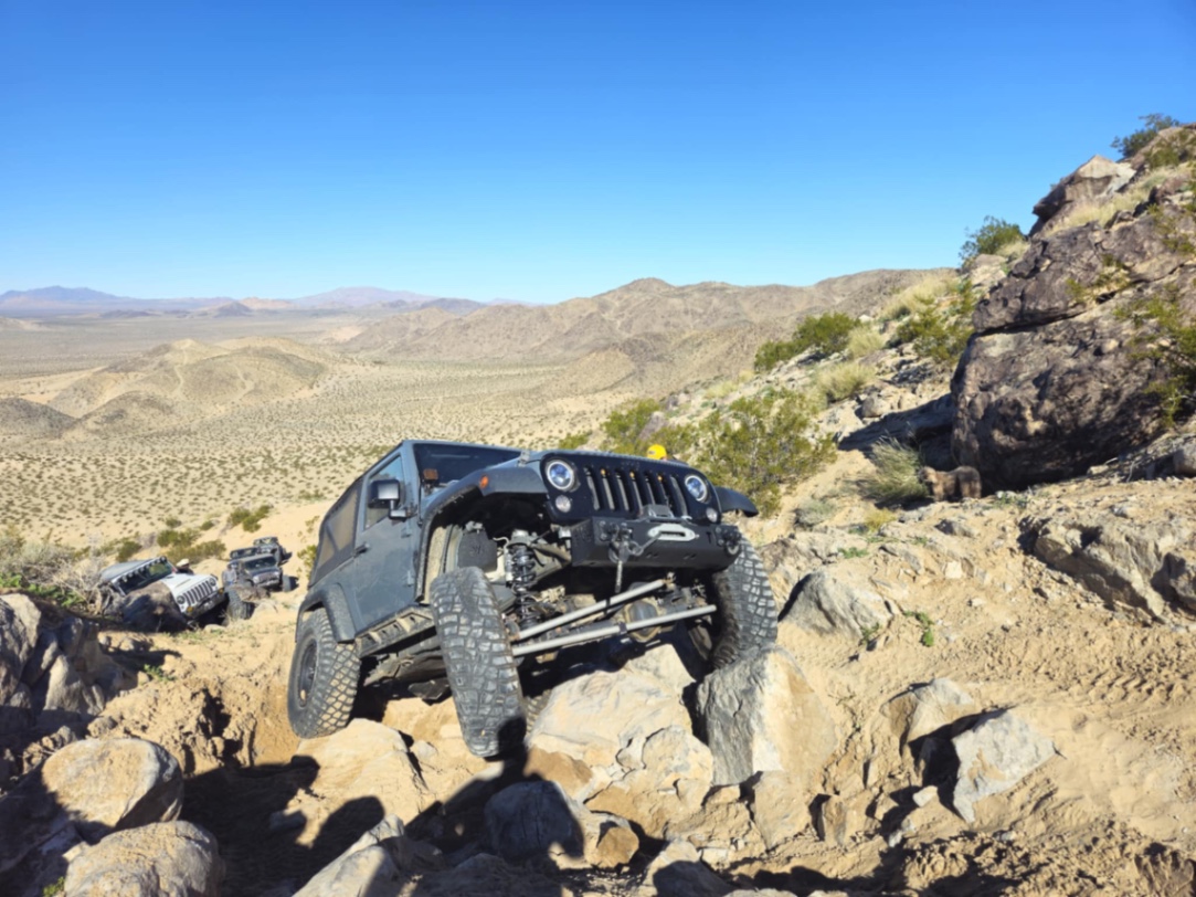 2015 Jeep Wrangler on Fox parts