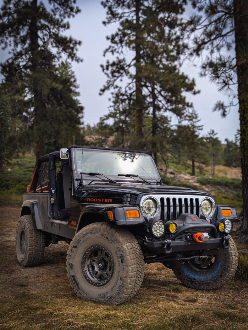 2006 Jeep Wrangler on Adams parts