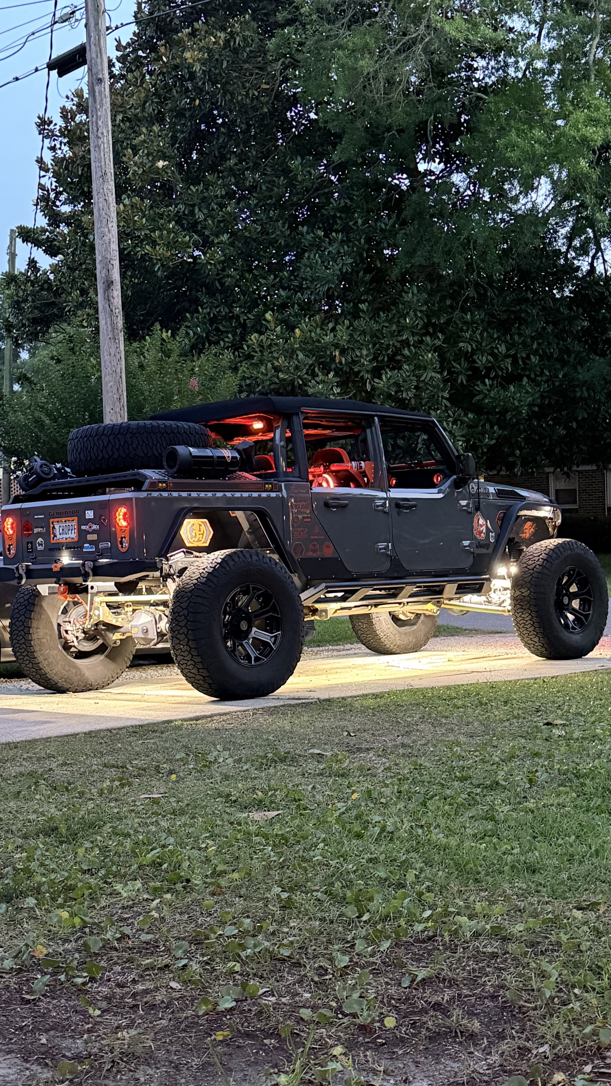 2021 Jeep Gladiator on RockJock parts