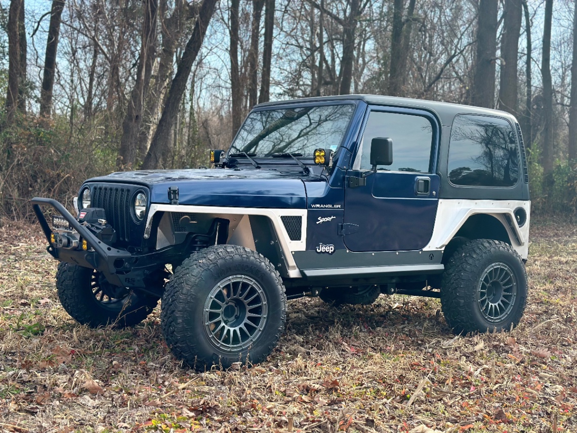 2002 Jeep Wrangler on Rusty's Offroad parts