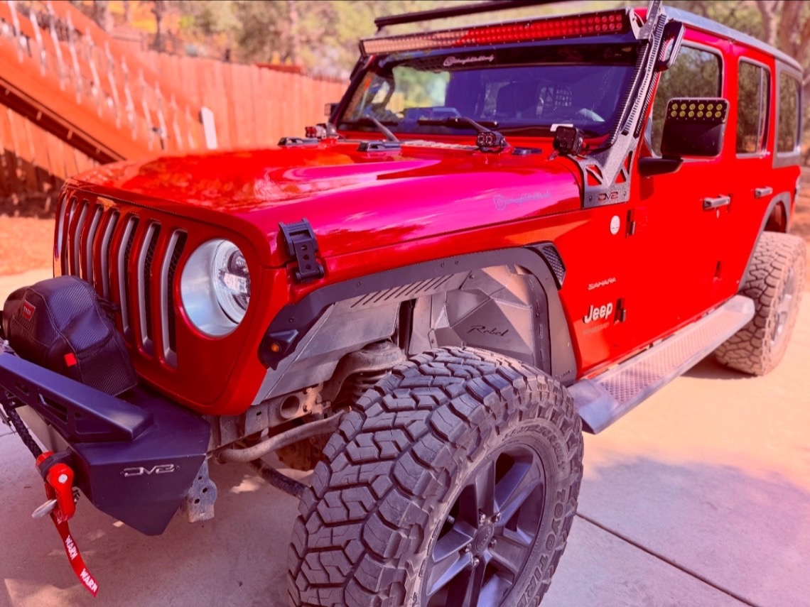 2020 Jeep Wrangler on Warn VR EVO10-S
