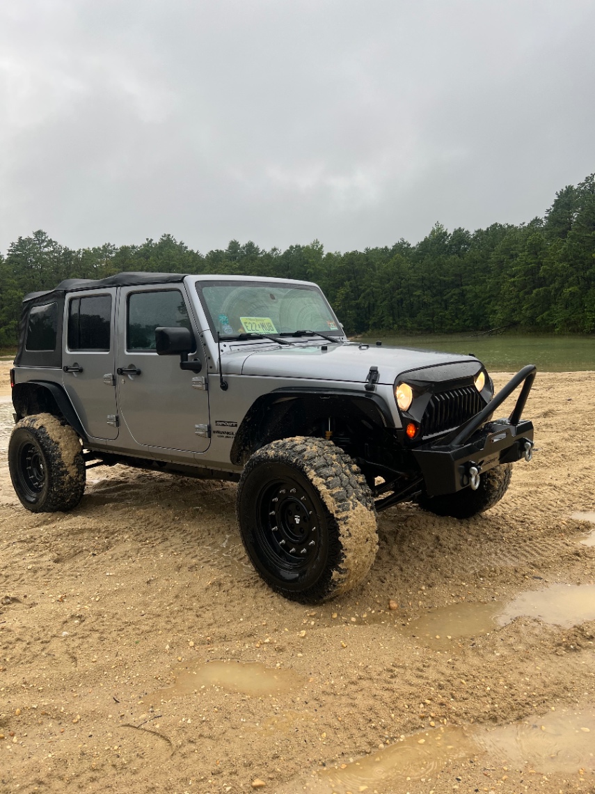 2013 Jeep Wrangler on Mopar parts