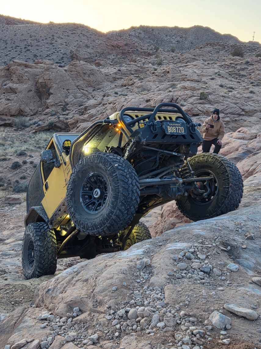 2000 Jeep Wrangler on GenRight parts