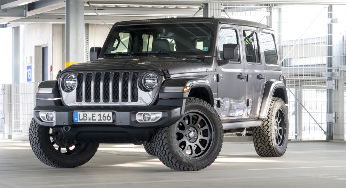 2019 Jeep Wrangler on Rubicon Express parts