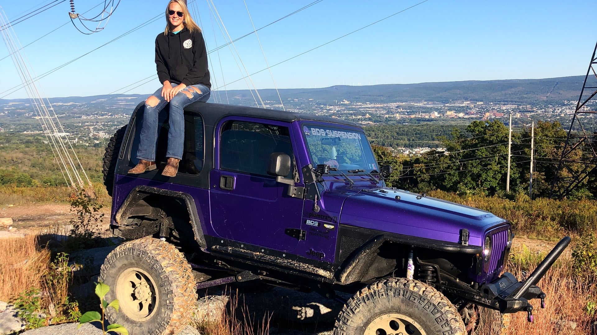 2002 Jeep Wrangler TJ on Extreme Terrain parts