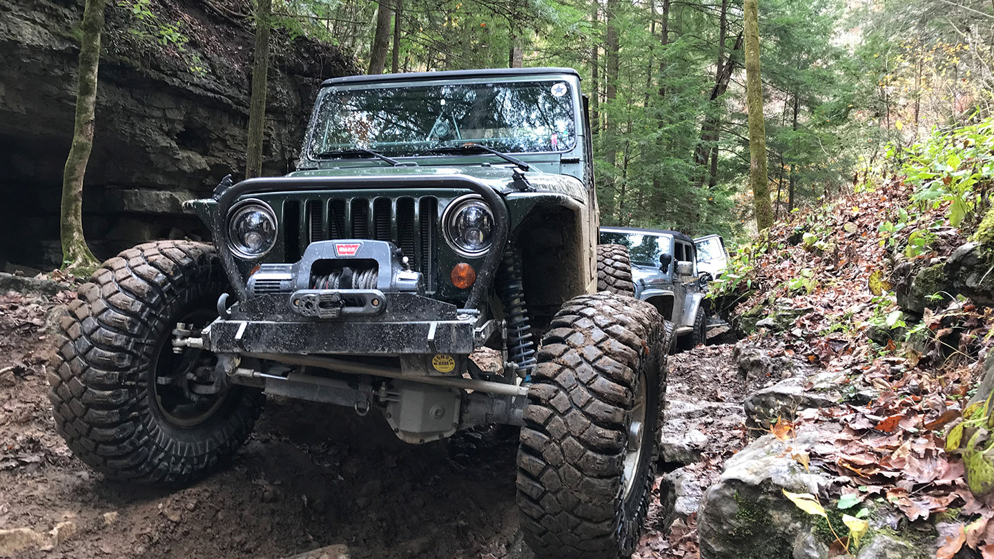 1997 Jeep Wrangler TJ on Ruffstuff Specialties parts