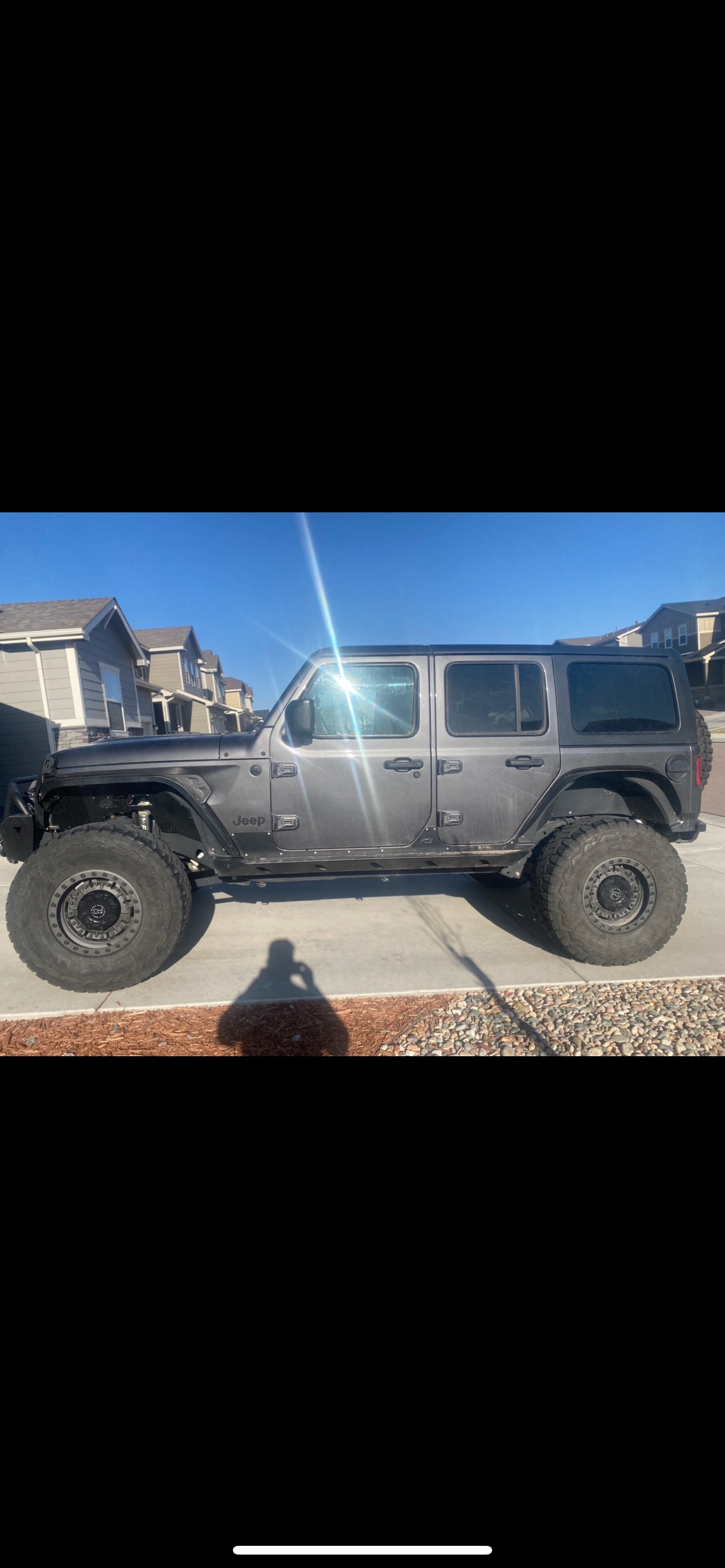 2019 Jeep Wrangler JLU on Synergy Manufacturing Snap-Lock Bump Stop Spacer System