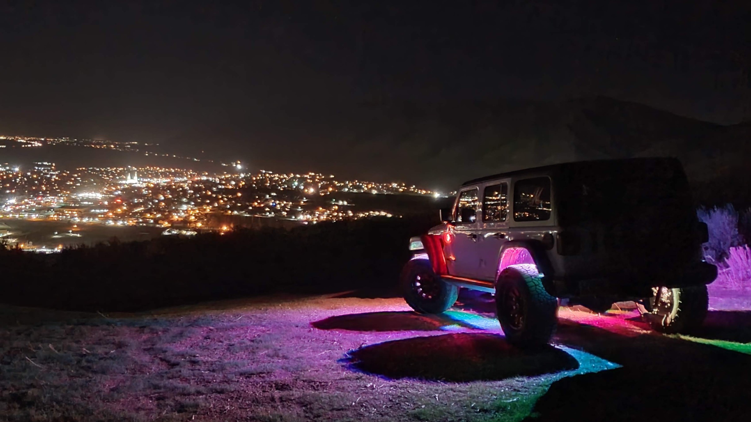 2018 Jeep Wrangler JLU on Spiderwebshade parts