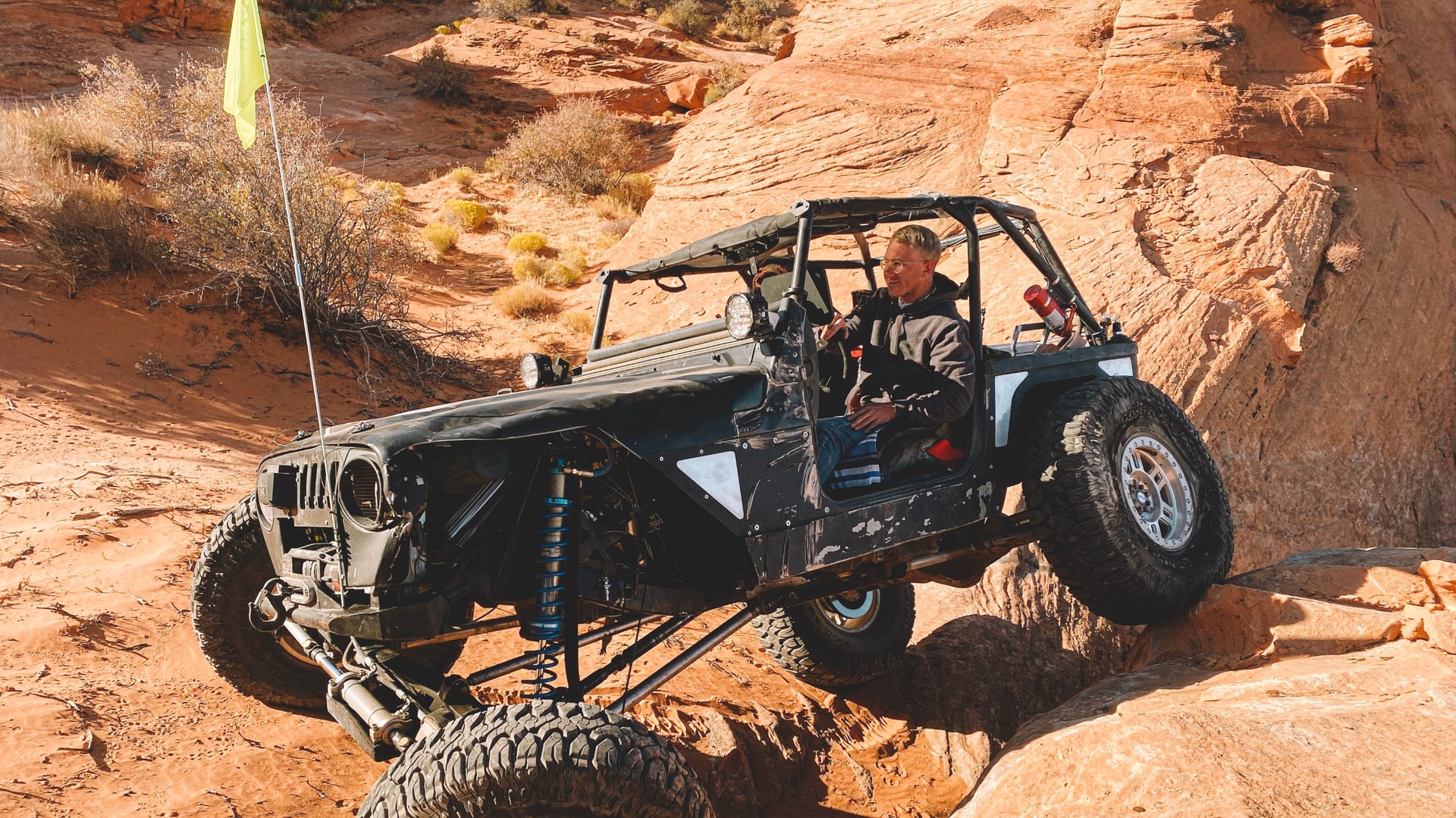 2002 Jeep Wrangler TJ on The Flop Shop parts