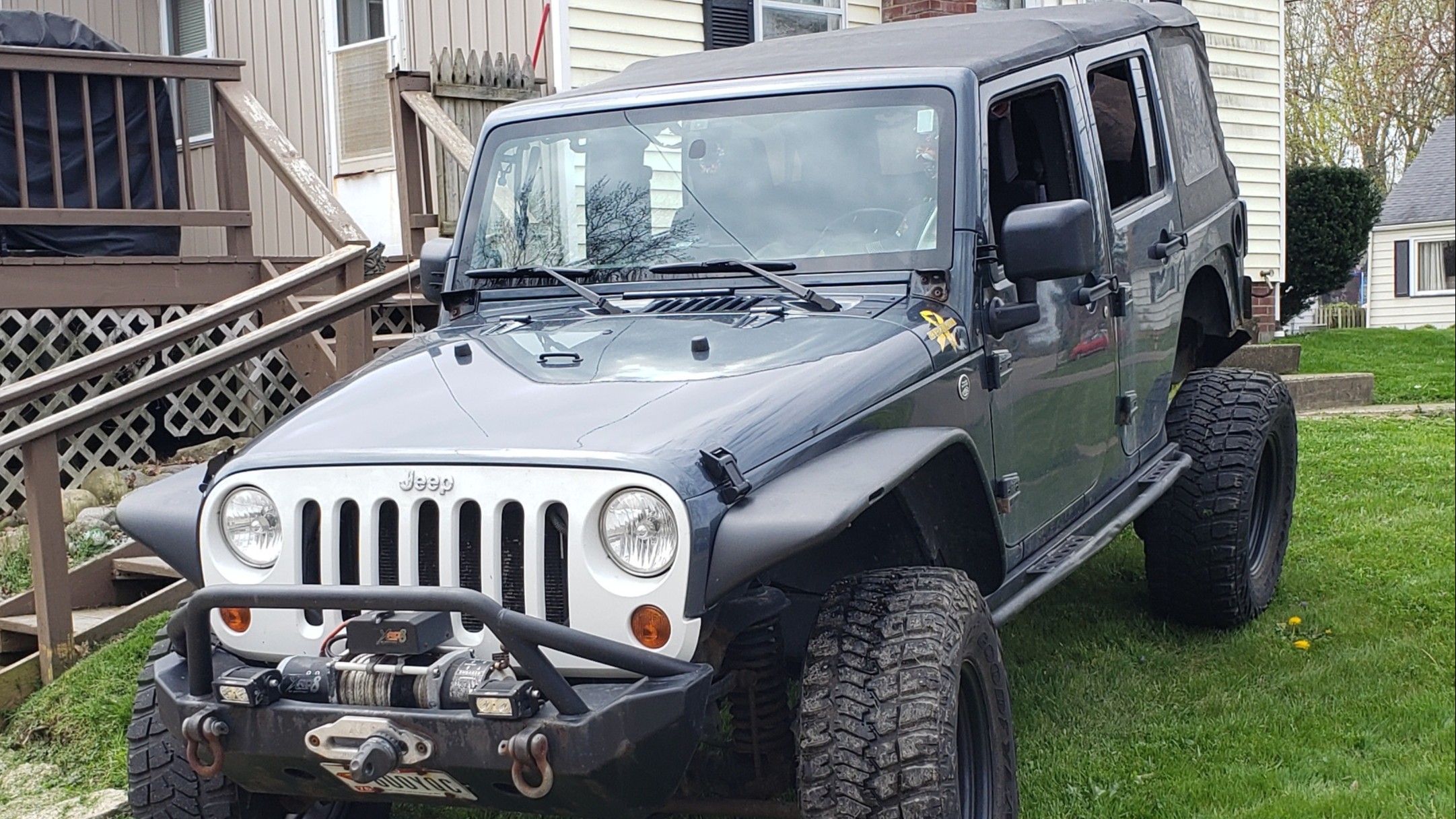 2007 Jeep Wrangler JKU on Ace Engineering parts