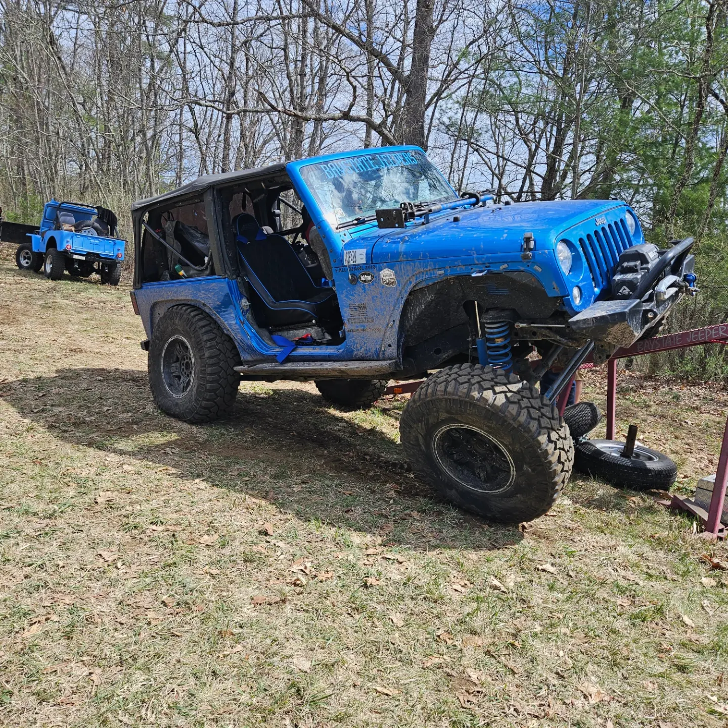 2015 Jeep Wrangler JK on Rubicon Express parts