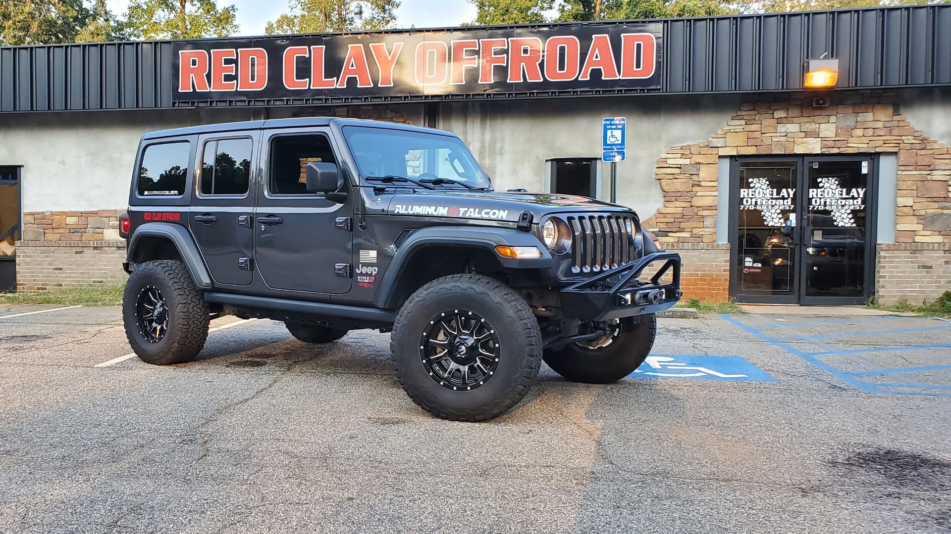 2018 Jeep Wrangler JLU on Infinite Offroad parts