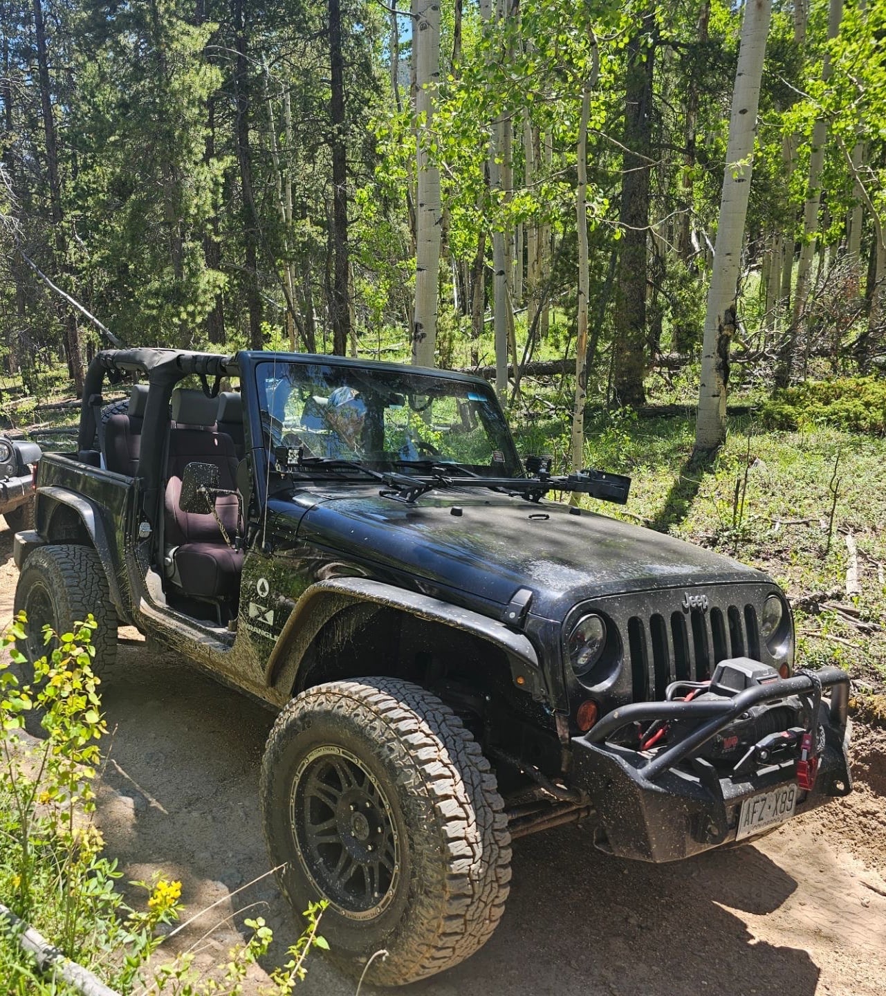 2008 Jeep Wrangler JK on JKS parts