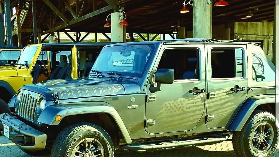 2017 Jeep Wrangler JKU on Diabolical Inc. parts