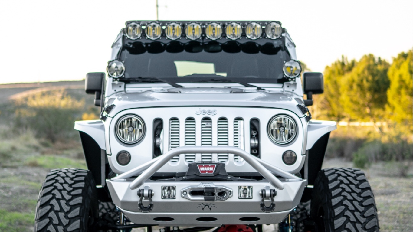 2012 Jeep Wrangler JK on Warn Zeon 10-S Platinum