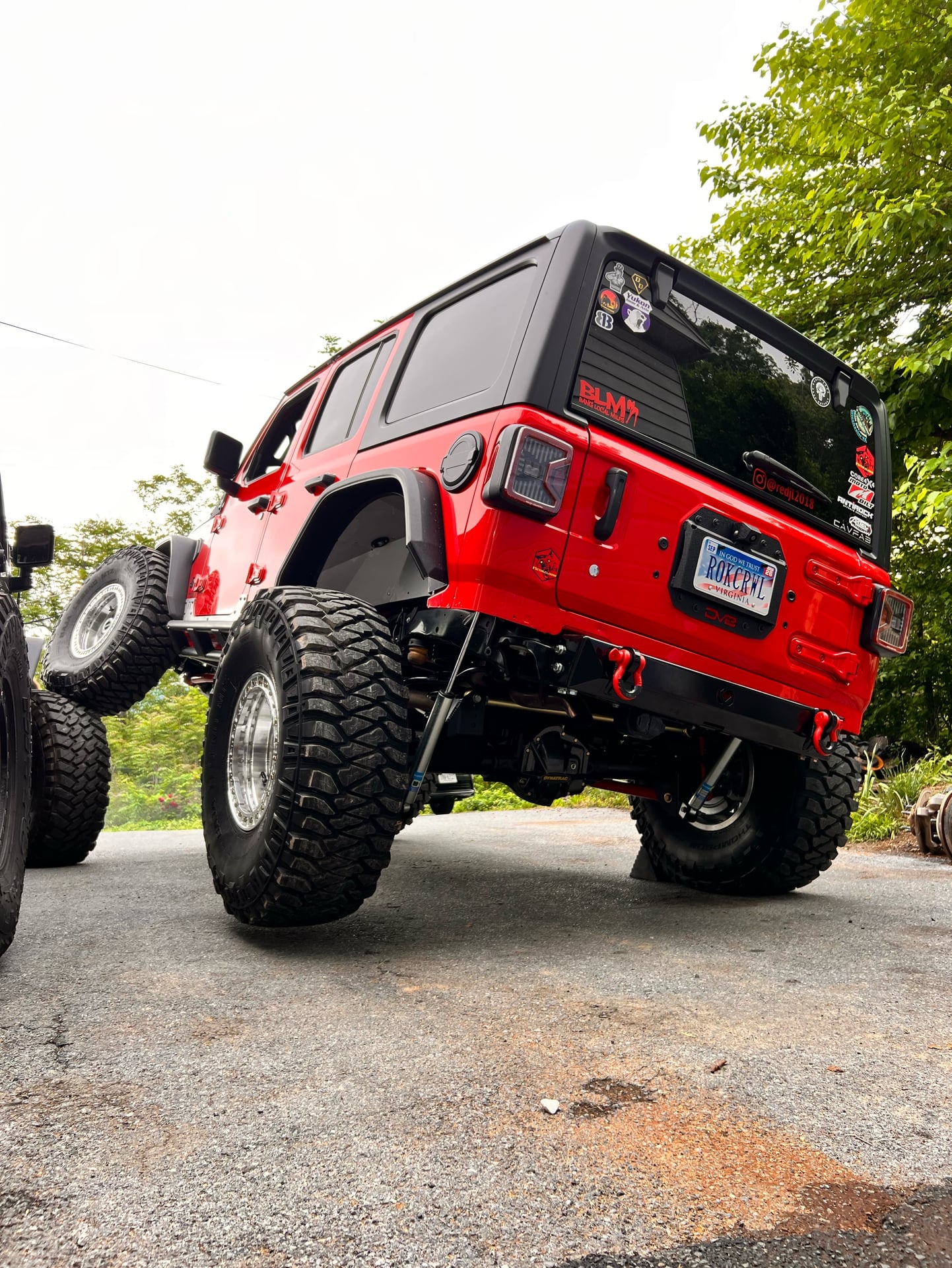 2018 Jeep Wrangler JLU on Apex Designs parts