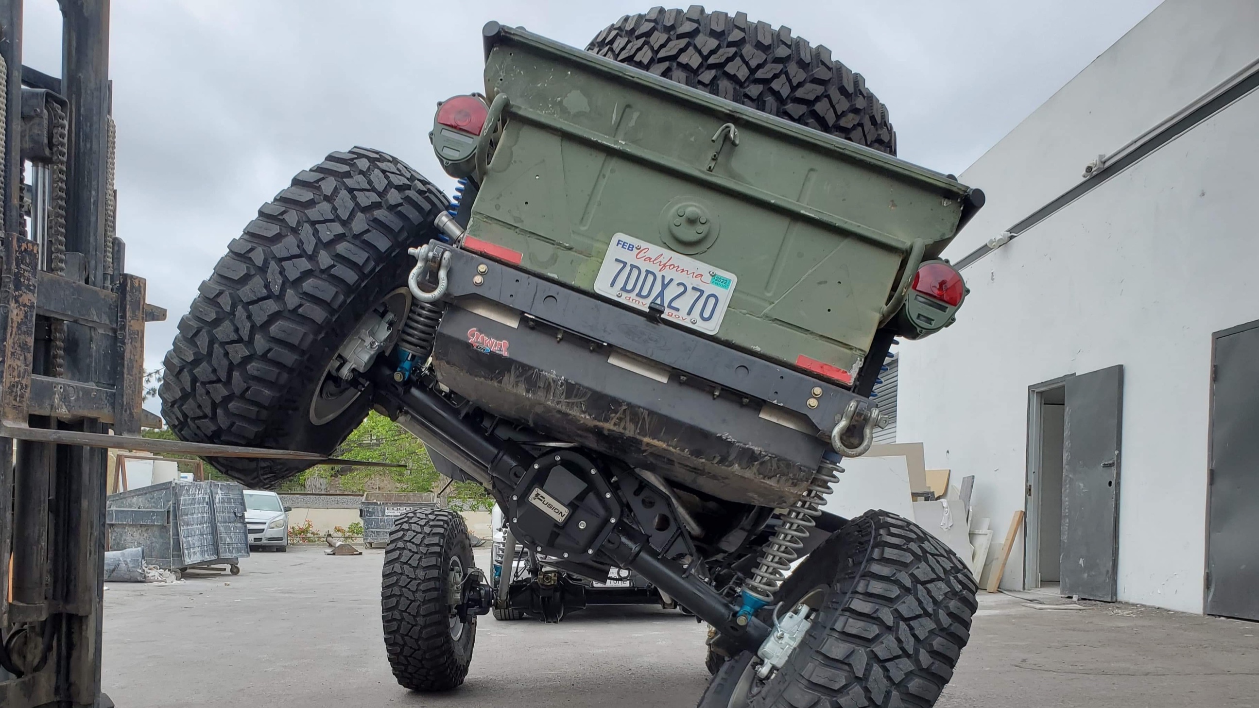 1999 Jeep Wrangler TJ on Summit Racing parts