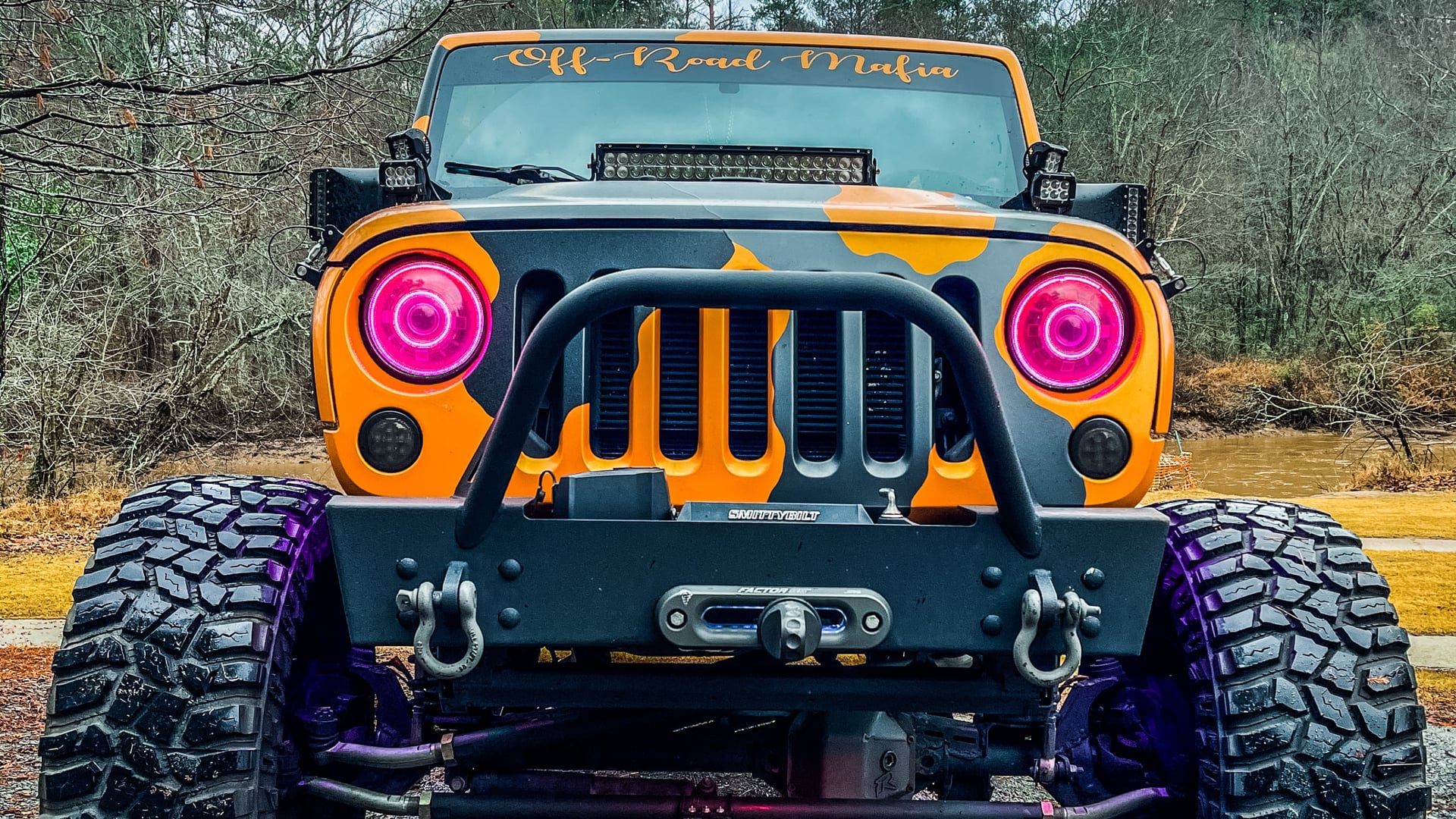 2013 Jeep Wrangler JKU on Off Road Only parts