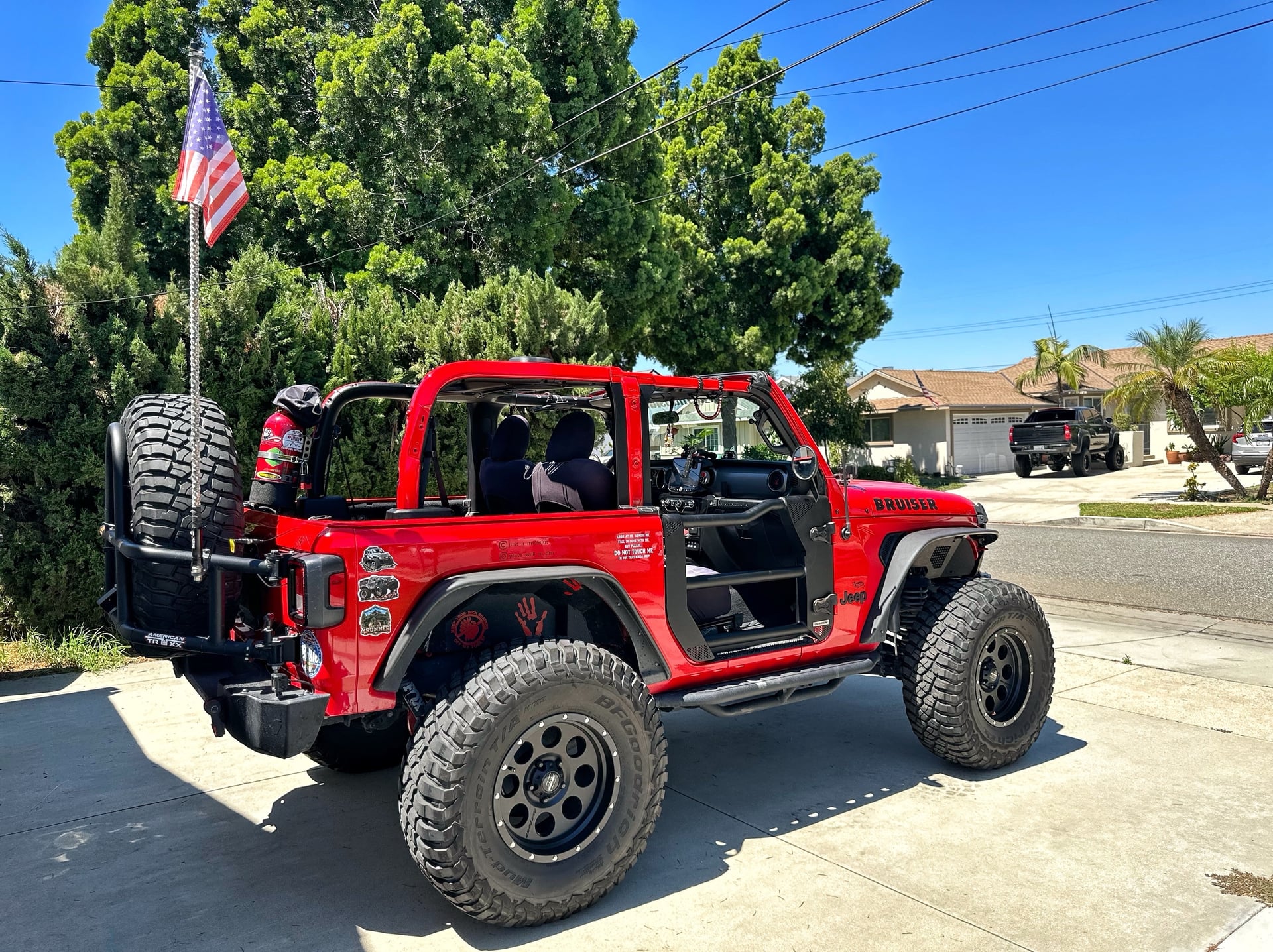 2021 Jeep Wrangler JL on GenRight parts