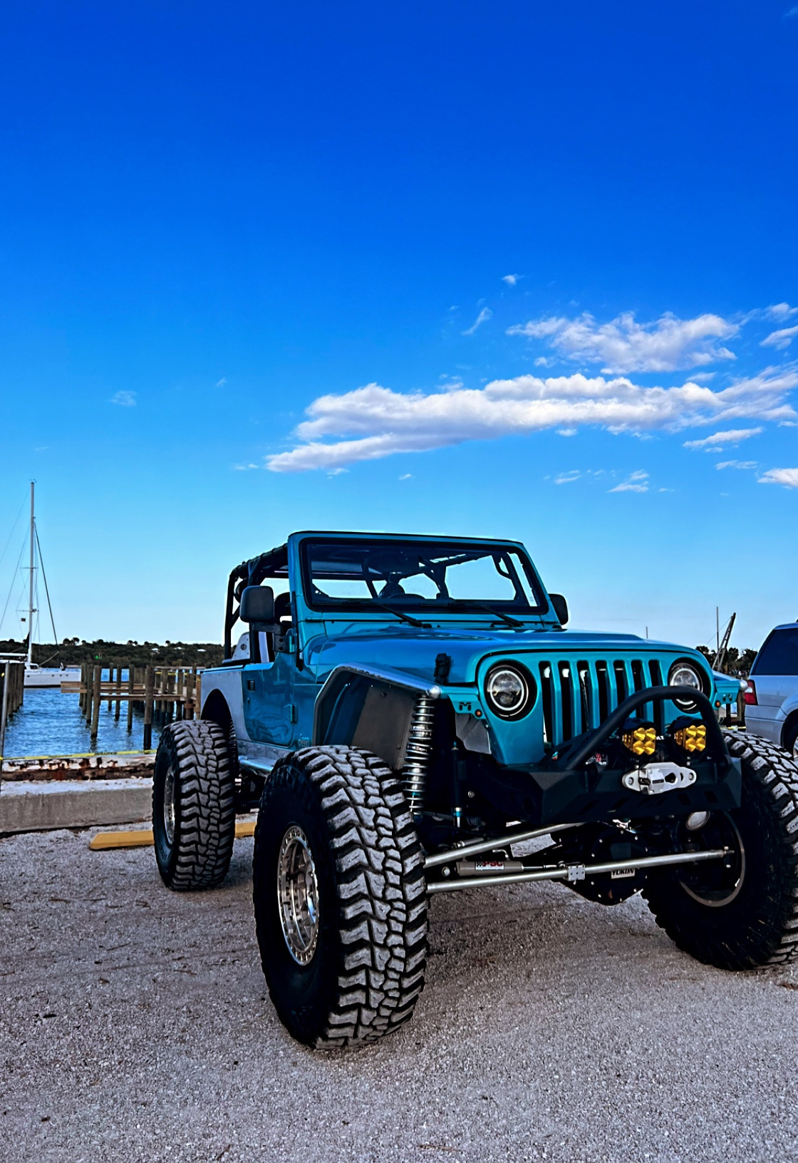 1997 Jeep Wrangler TJ on Wide Open Design parts