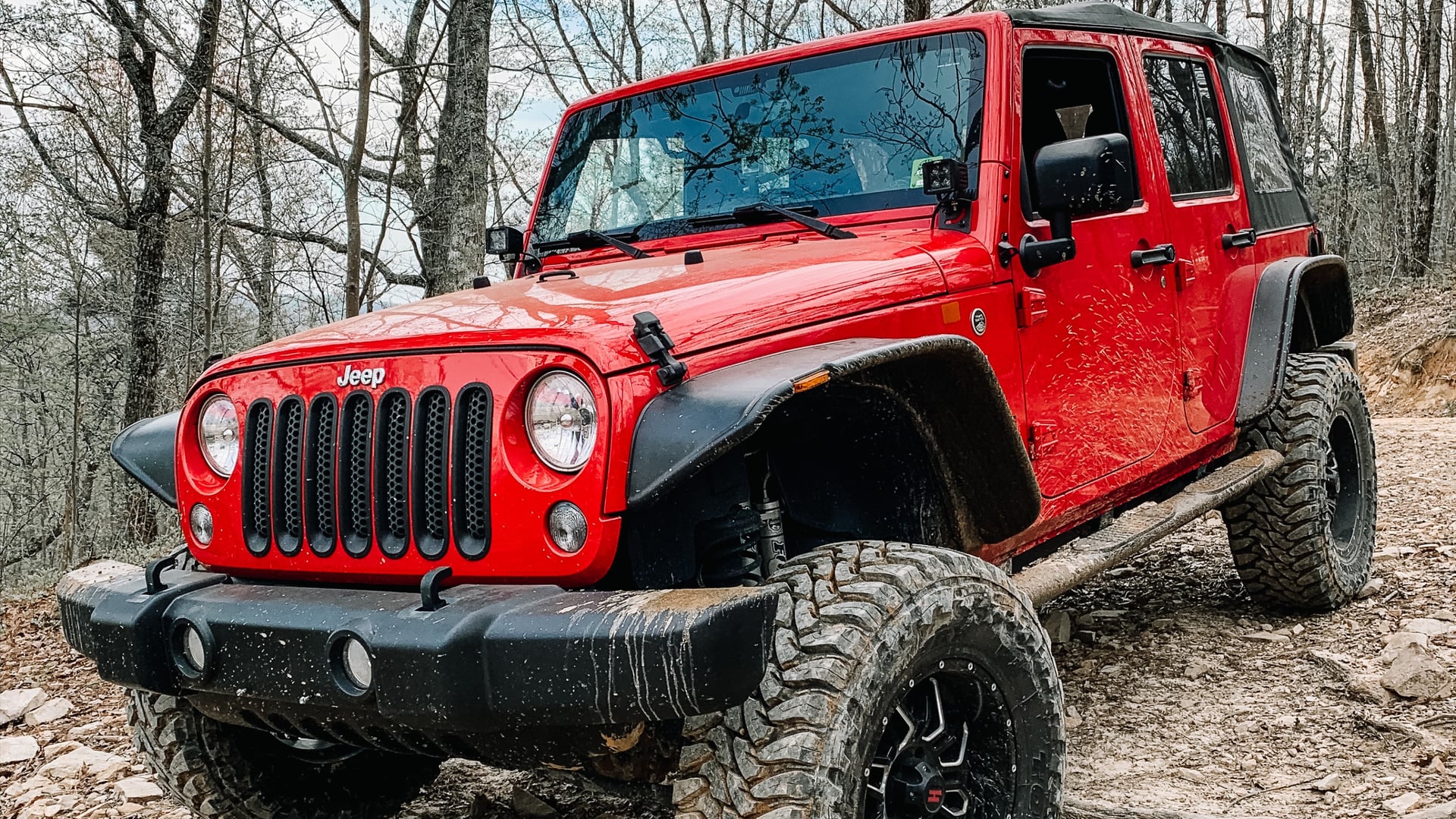 2017 Jeep Wrangler JKU on Havoc Offroad parts