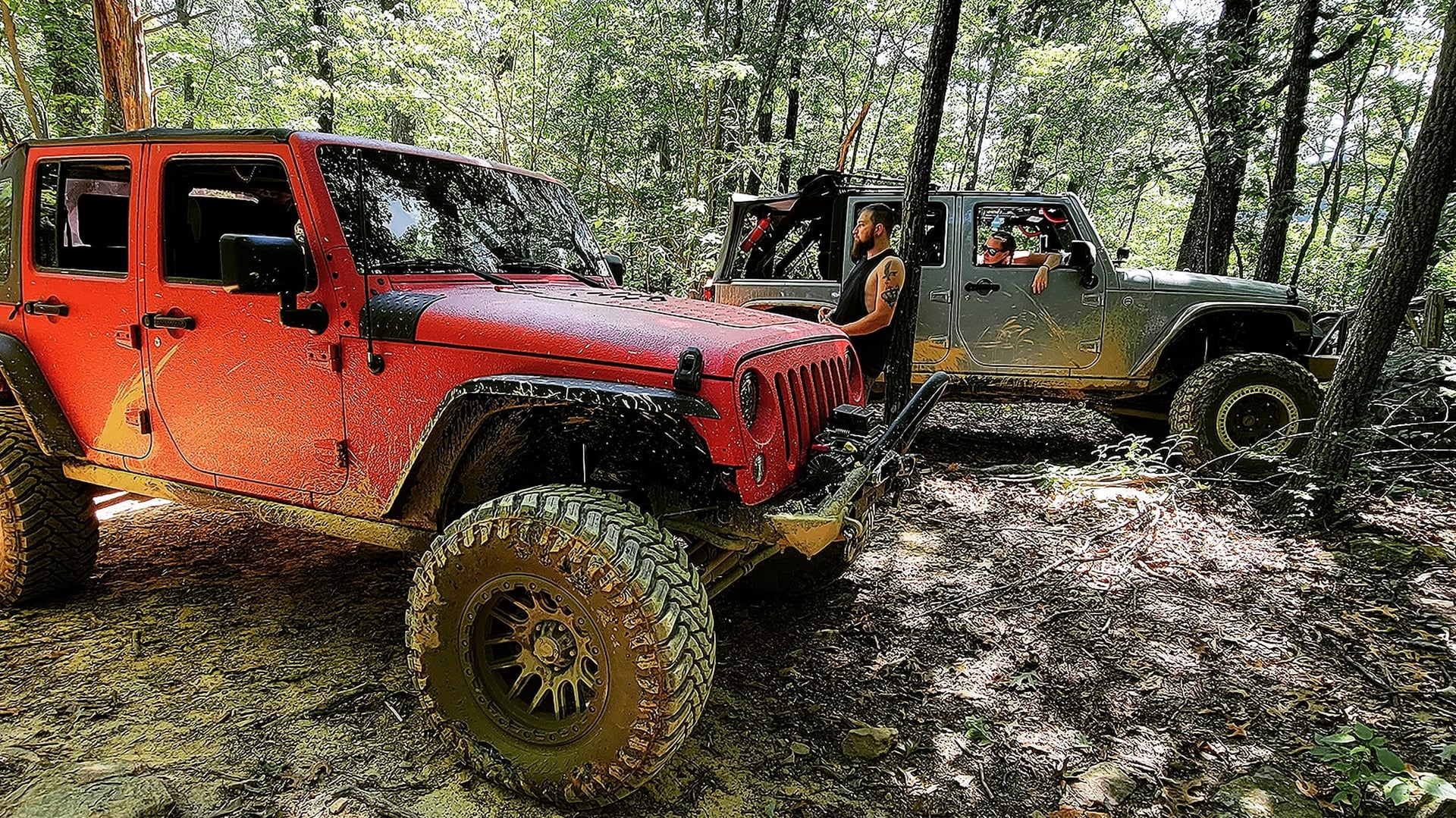 2007 Jeep Wrangler JKU on Crawler Conceptz parts