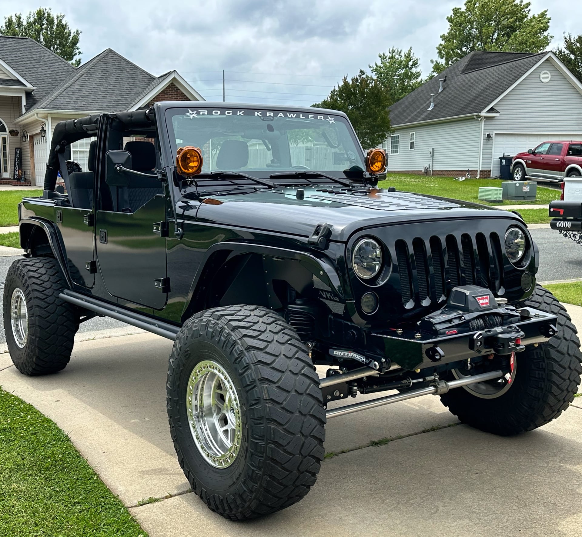 2011 Jeep Wrangler JKU on AFE parts