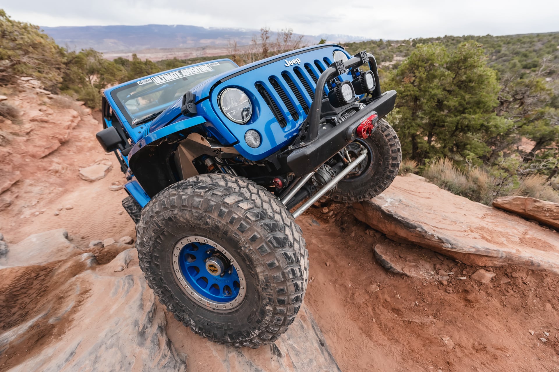 2016 Jeep Wrangler JKU on Rock Hard 4x4 parts