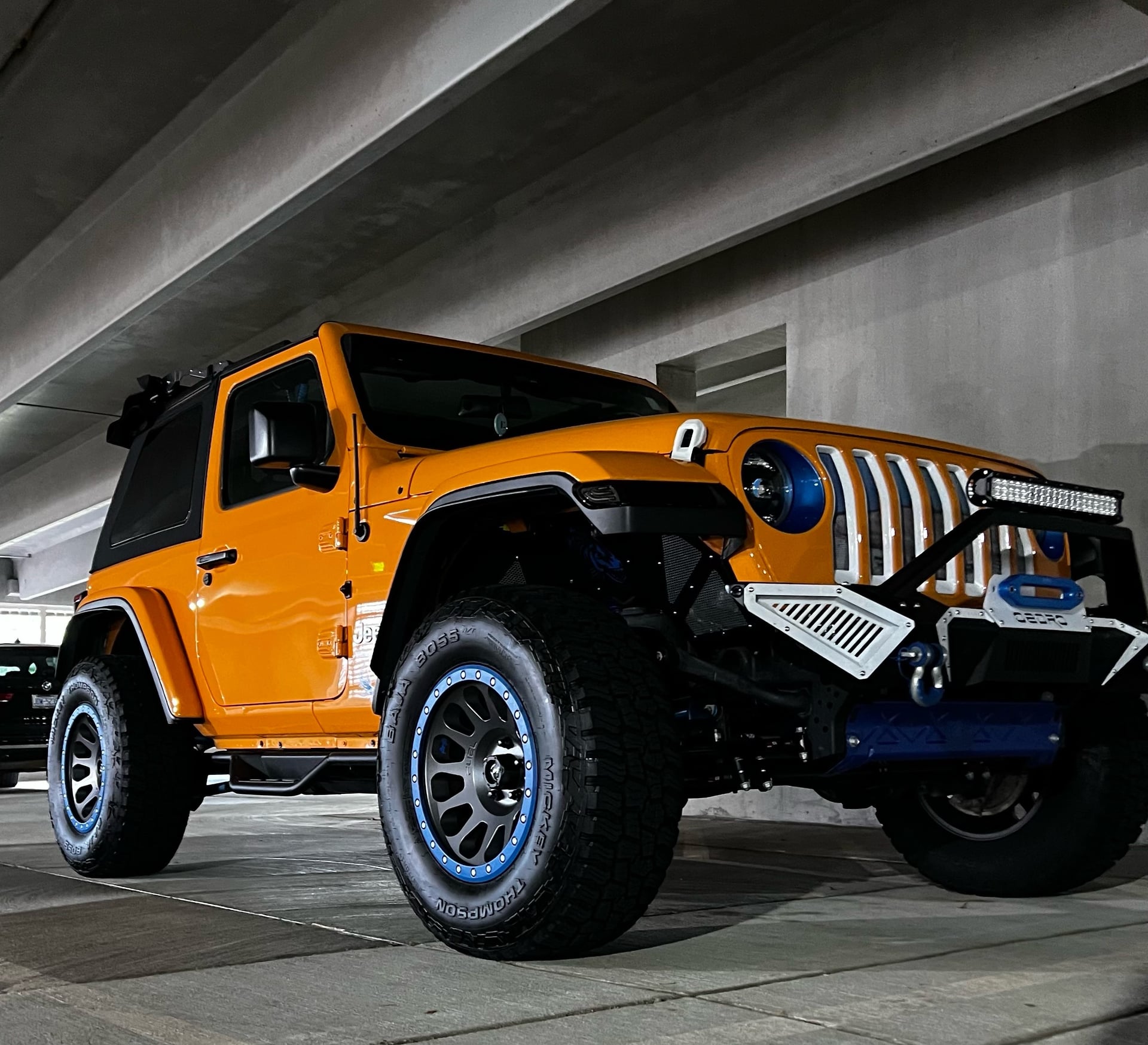 2021 Jeep Wrangler JL on Steer Smarts parts