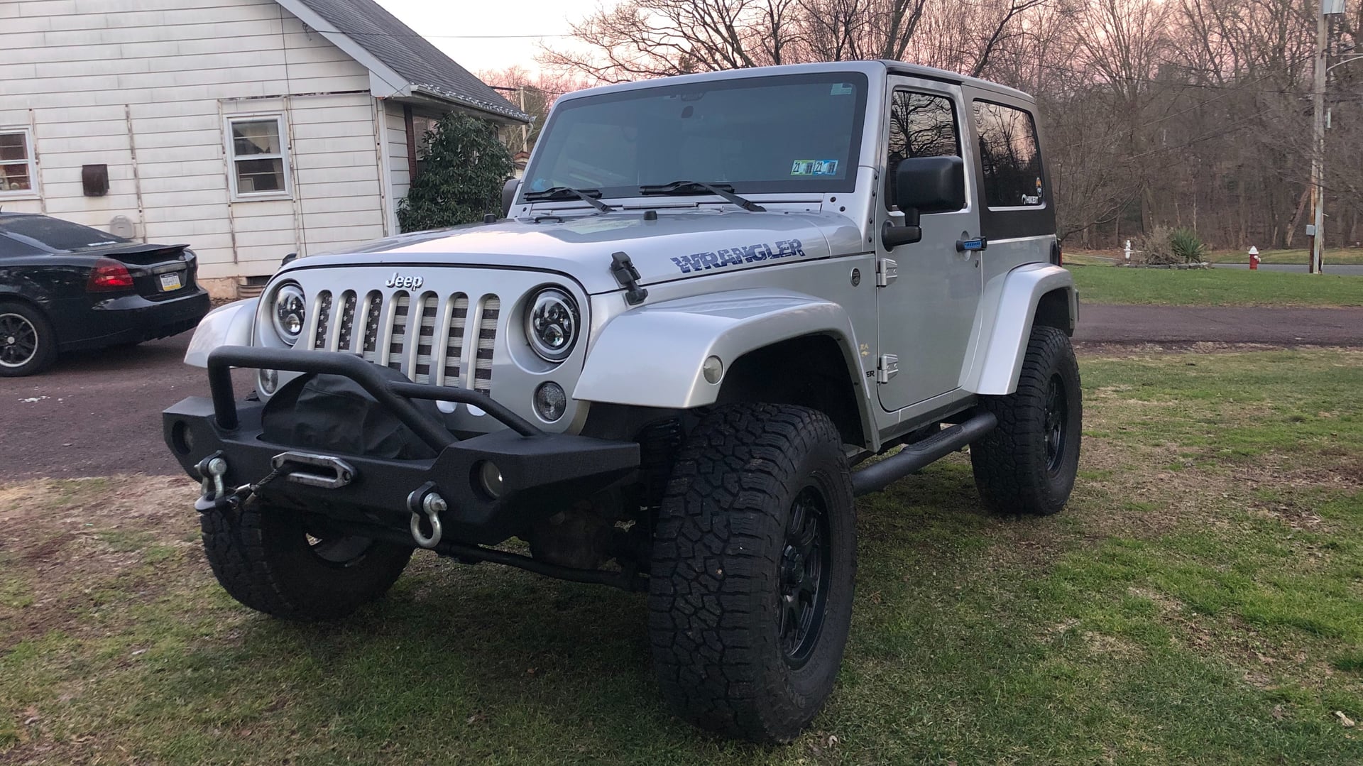 2008 Jeep Wrangler JK on Falken WildPeak