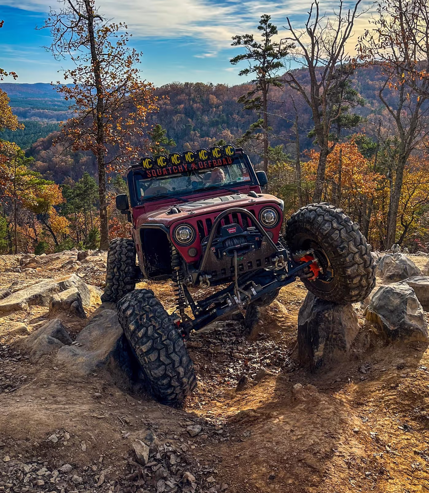 1998 Jeep Wrangler TJ on Warn VR EVO10-S