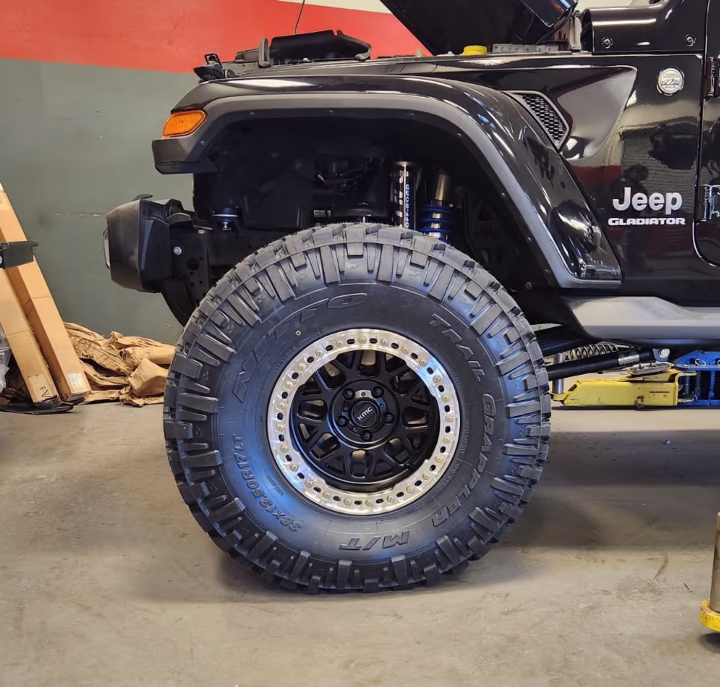 2022 Jeep Gladiator on RockJock parts