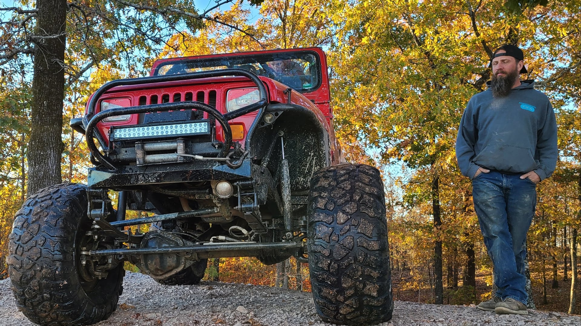 1995 Jeep Wrangler YJ on Ballistic Fab parts