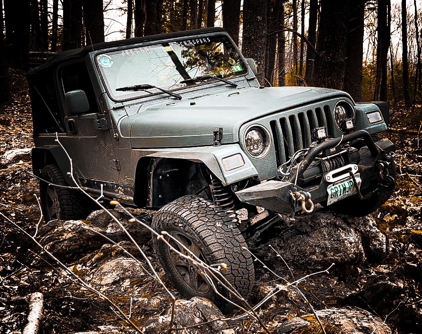2004 Jeep Wrangler TJ on Falken WildPeak