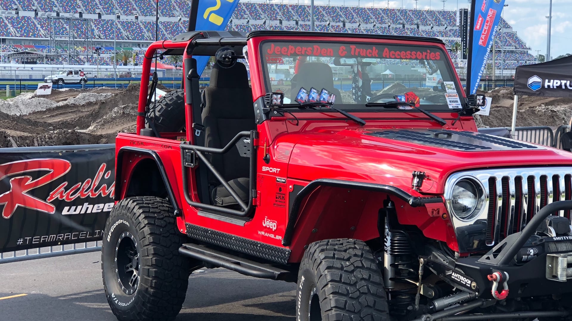 2005 Jeep Wrangler TJ on Carolina Metal Masters parts