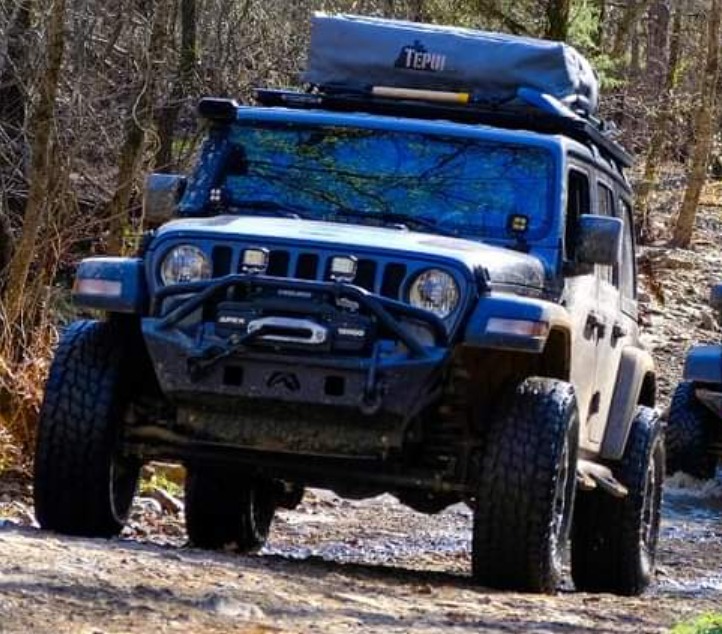 2022 Jeep Wrangler JLU on Carolina Metal Masters parts