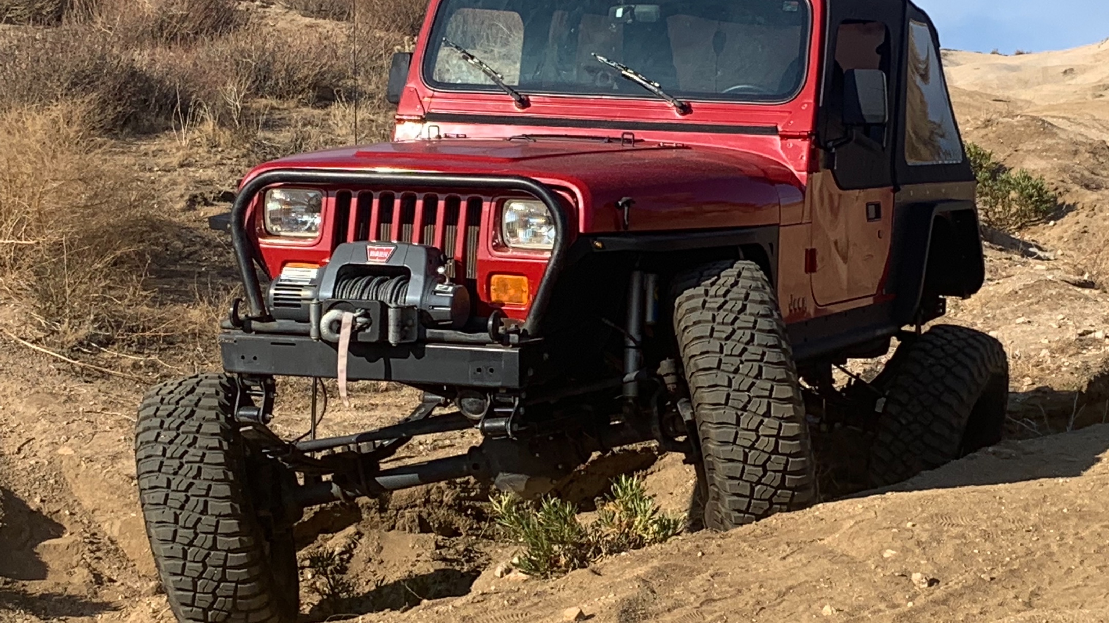 1994 Jeep Wrangler YJ on Taboo Customs parts