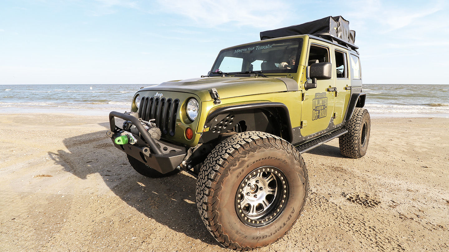 2007 Jeep Wrangler on Off Road Only parts
