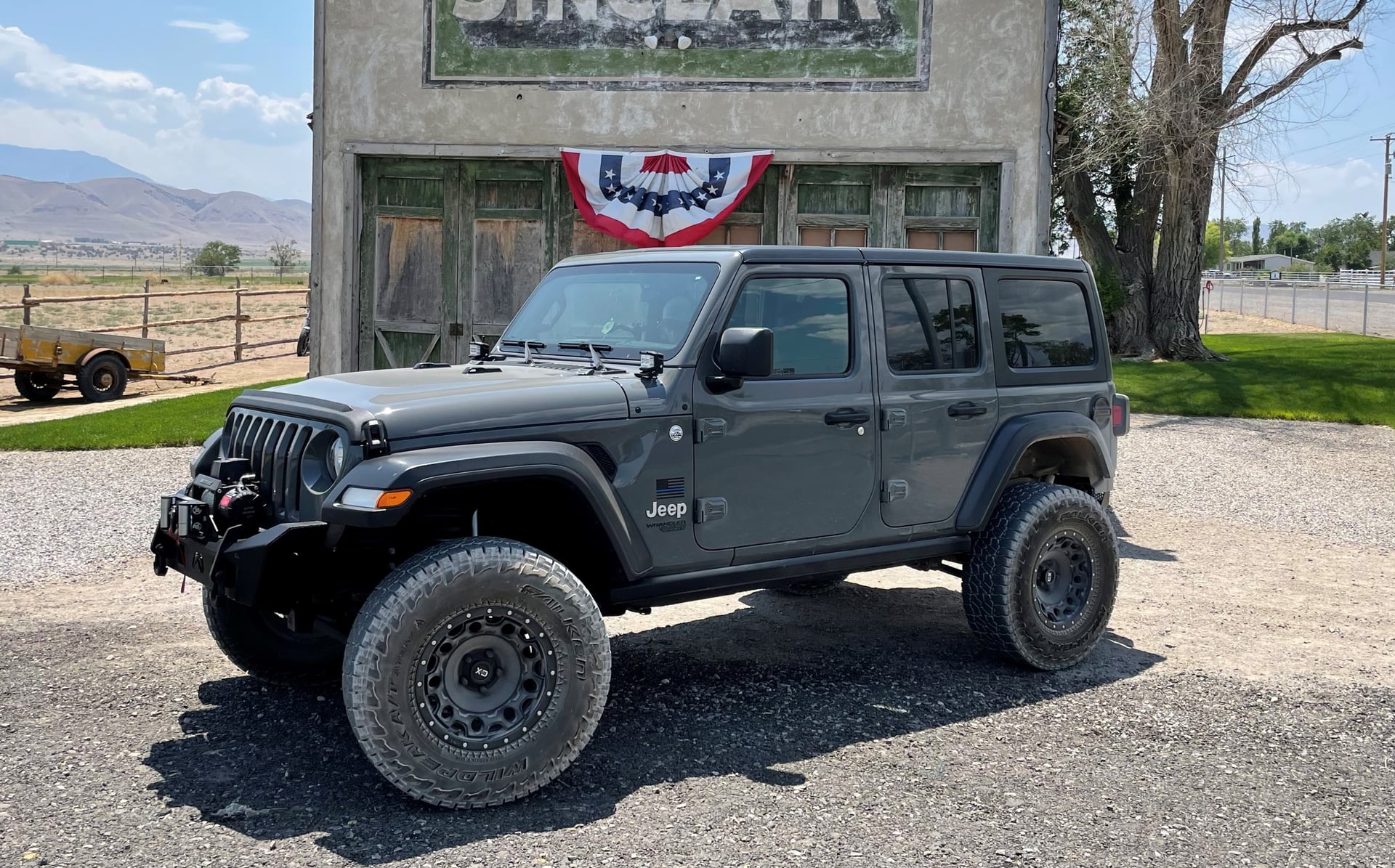 2020 Jeep Wrangler JLU on AFE parts