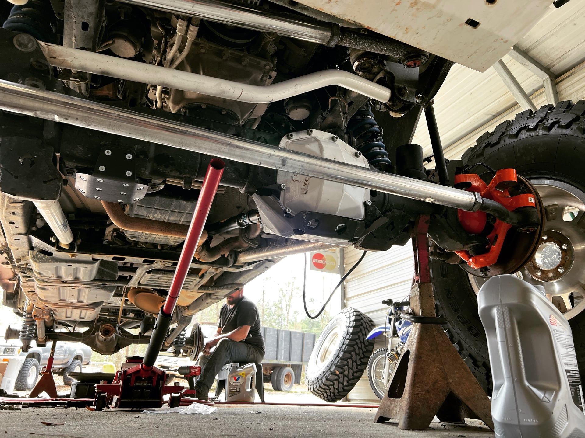 2020 Jeep Gladiator JT on EVO suspension parts