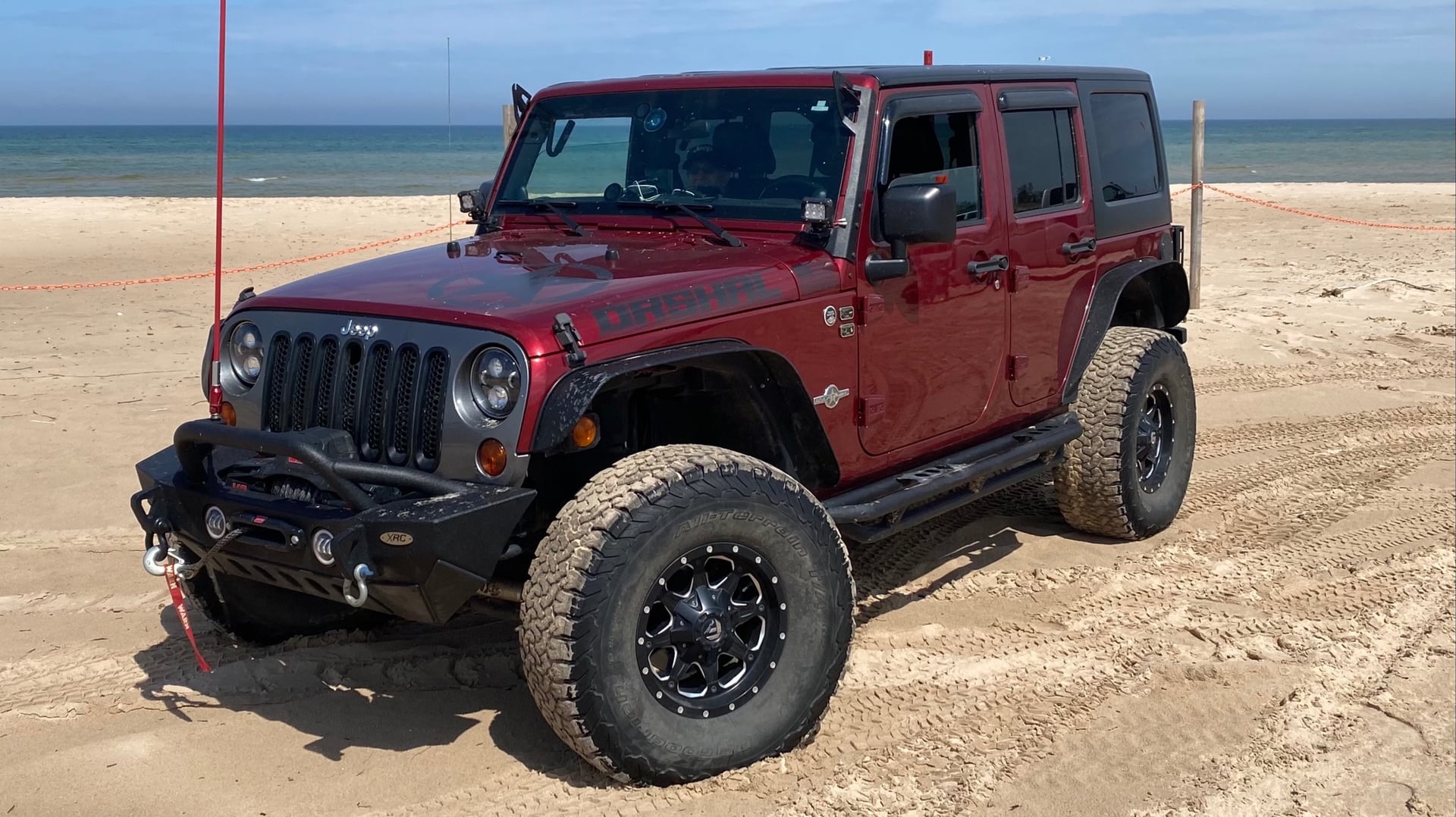 2012 Jeep Wrangler JKU on BFGoodrich All-Terrain T/A KO2