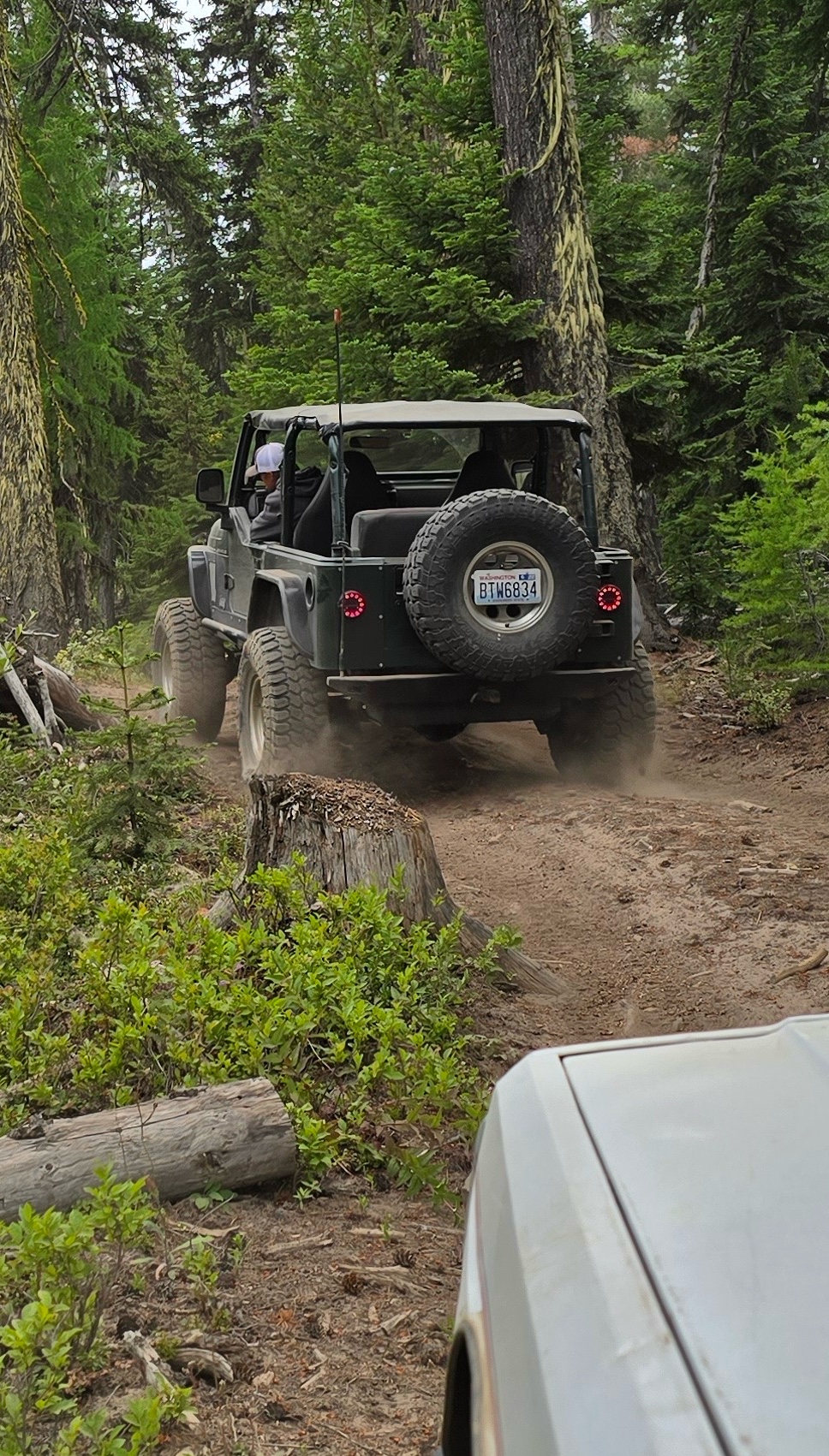 2000 Jeep TJ on GenRight parts