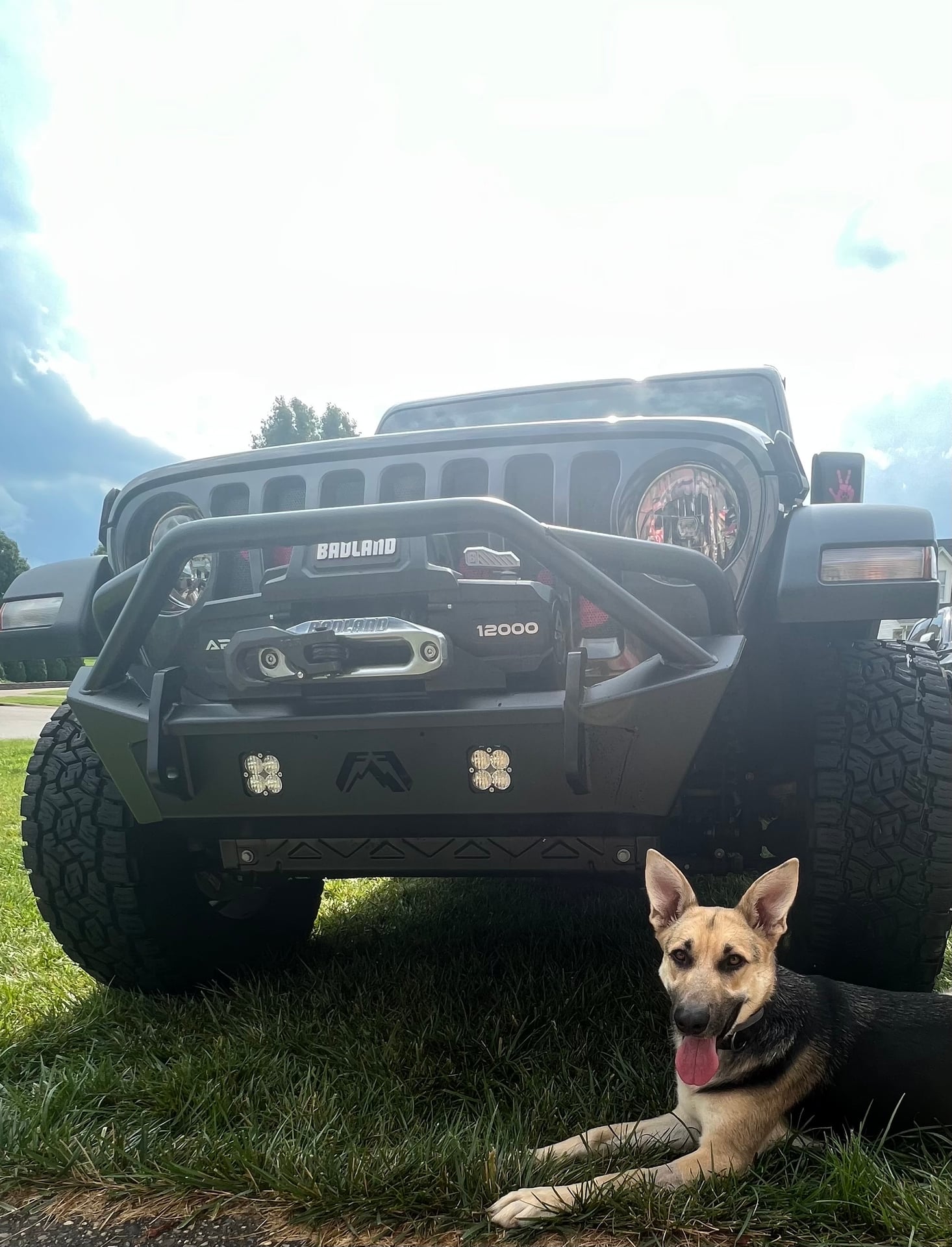 2022 Jeep Wrangler JLU on Christian Ramirez Designs parts