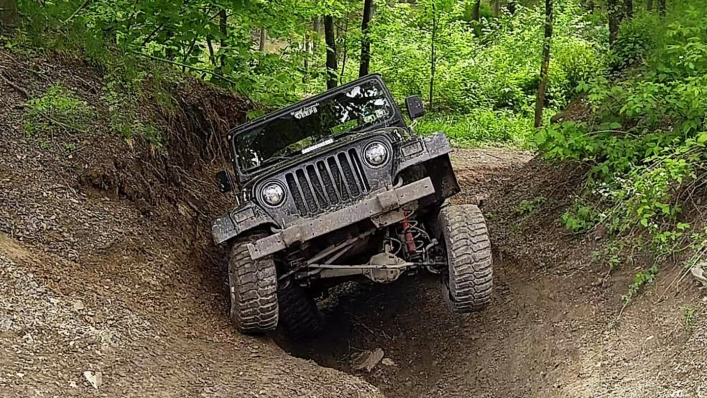 2000 Jeep Wrangler TJ on Advanced Adapters parts