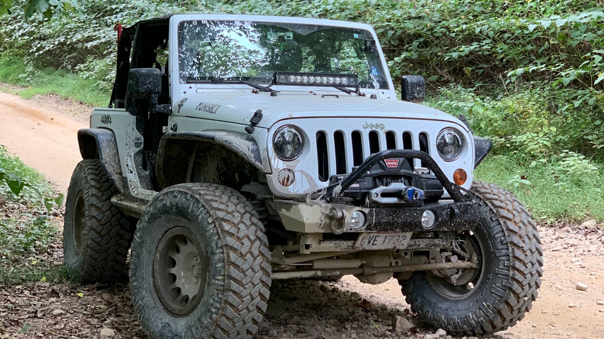 2012 Jeep Wrangler JK on Crawler Conceptz parts
