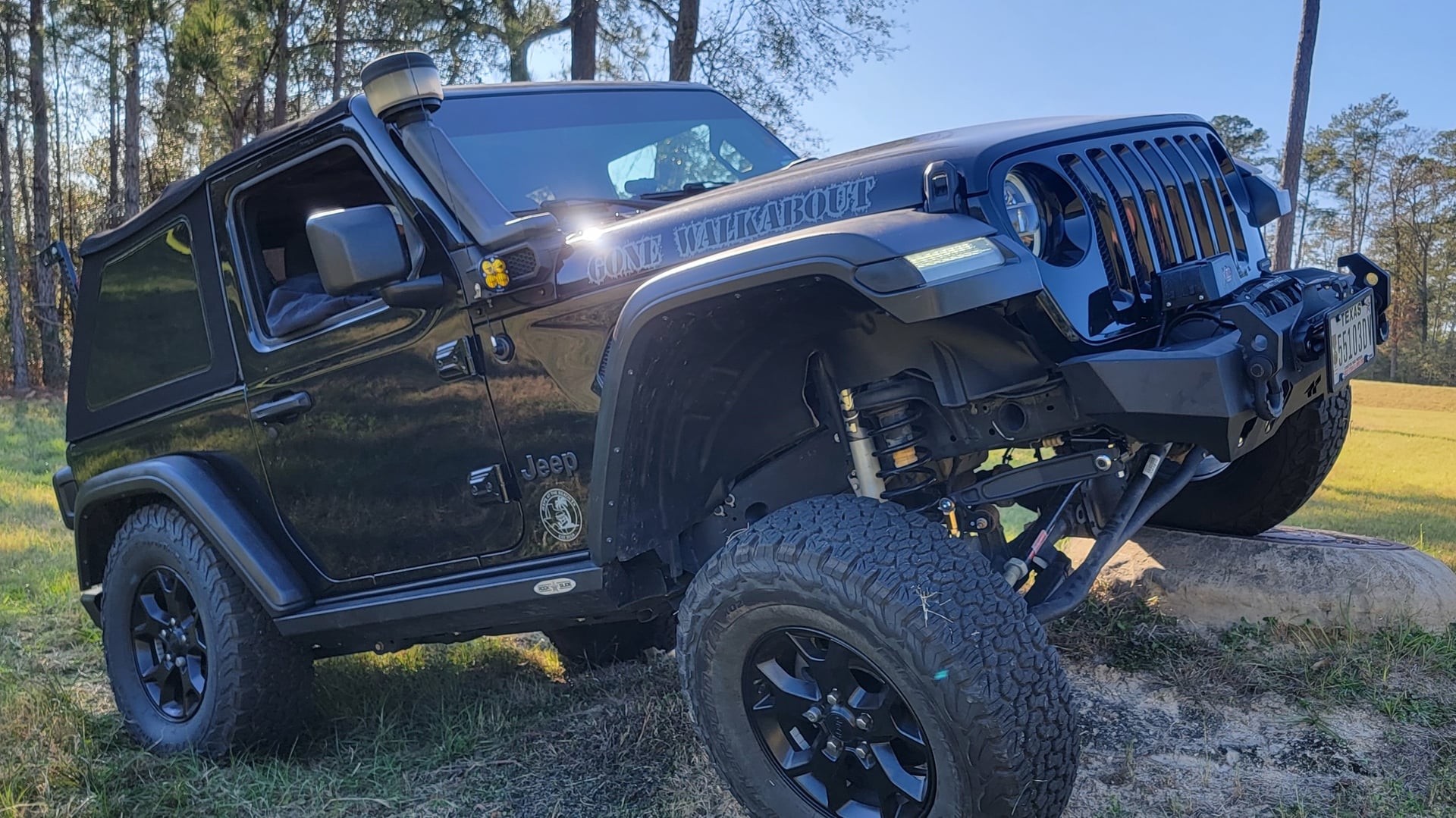 2020 Jeep Wrangler on Mopar parts