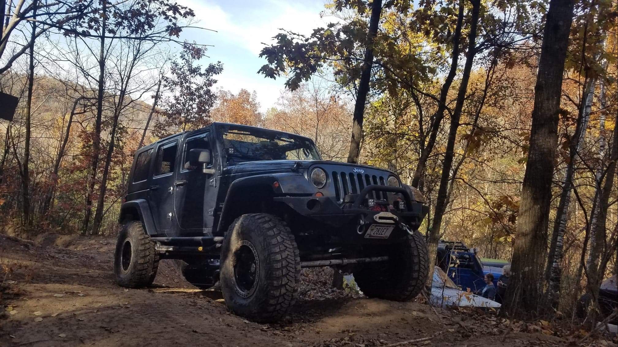 2007 Jeep Wrangler JKU on Rebel Offroad parts