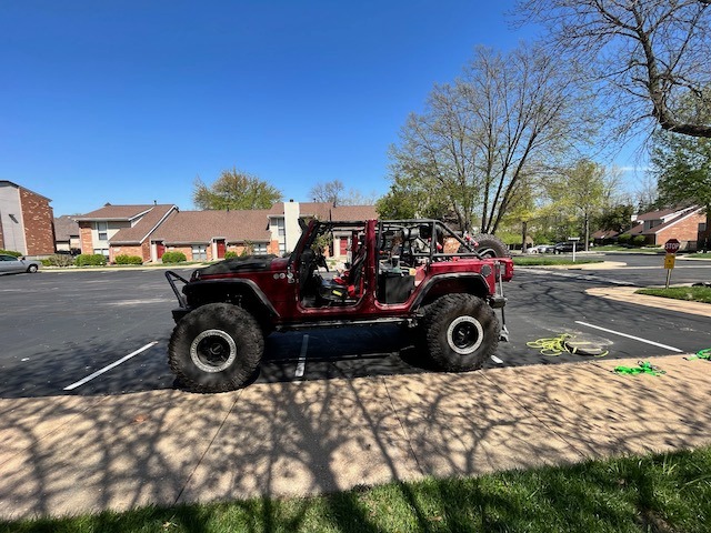 2012 Jeep Wrangler JKU on AFE parts